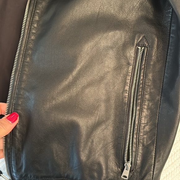 Leather men jacket. All Saints - Picture 9 of 9